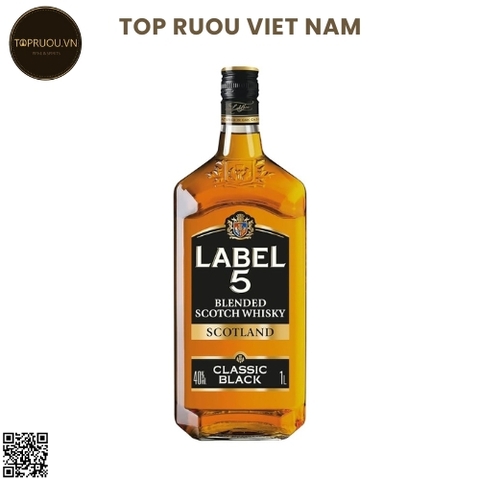 Combo 2 Chai Whisky Label 5 - 1000ml - 40% - Scotland