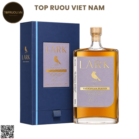 Whisky Lark Tasmanian Peated Single Malt - 500ml - 46% - Úc