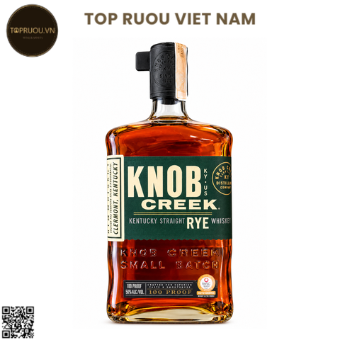 Whisky Knob Creek Kentucky Straight RYE Bourbon - 700ml - 50% - Mỹ