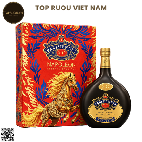 Brandy XO Napoleon Parisiennes - 700ml - 40% - Pháp