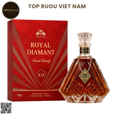 Brandy XO Royal Diamant - 700ml - 40% - Pháp