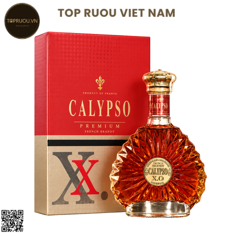Brandy XO Calypso (Kèm Túi Hãng) - 700ml - 40% - Pháp