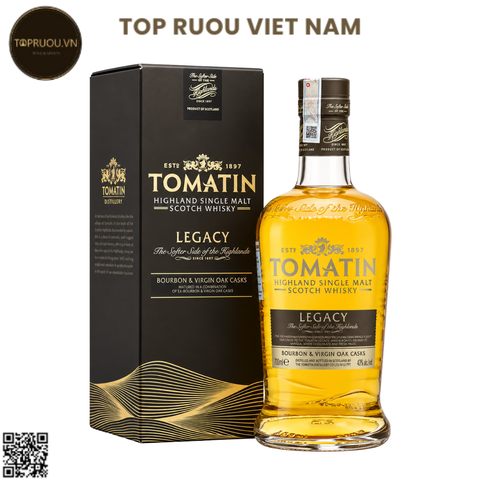 Whisky Tomatin Legacy Highland Single Malt - 700ml - 43% - Scotland