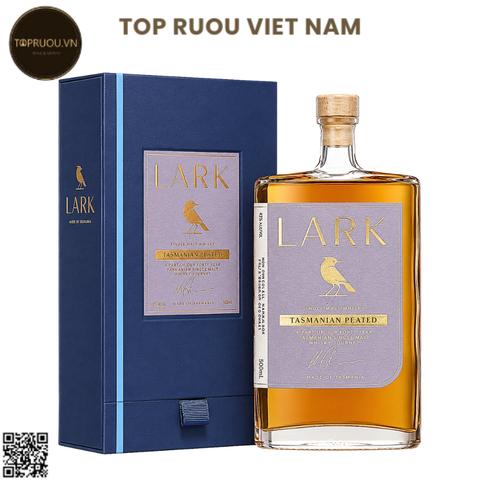 Whisky Lark Tasmanian Peated Single Malt - 500ml - 46% - Úc