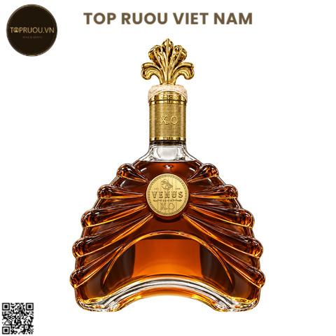 Brandy XO Pháp Venus (Không Hộp - Không Ly) - 700ml - 40% - Pháp