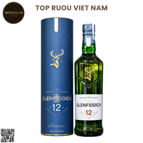 Whisky Glenfiddich 12 Single Malt - 700ml - 40% - Scotland