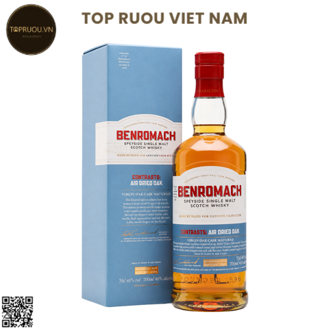 Whisky Benromach Air Dried OAK Single Malt - 700ml - 43% - Scotland