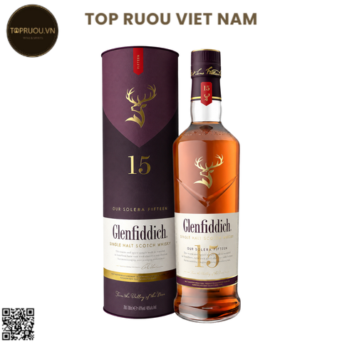 Whisky Glenfiddich 15 Single Malt - 700ml - 40% - Scotland