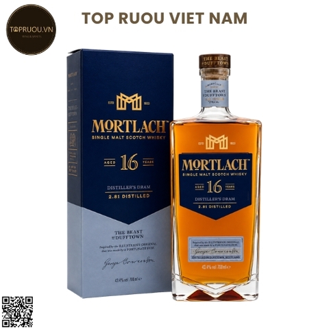 Whisky Mortlach 16 Single Malt - 700ml - 43.4% - Scotland