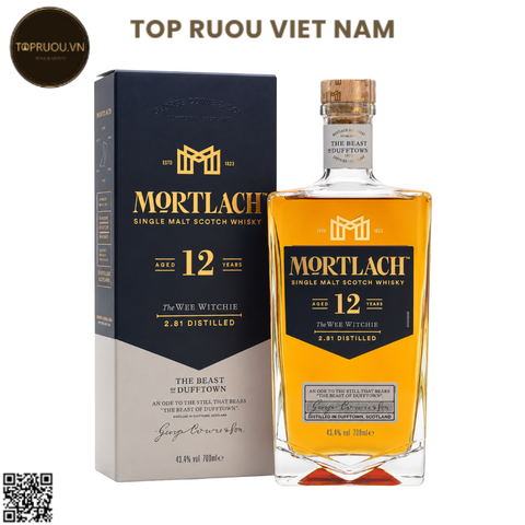 Whisky Mortlach 12 Single Malt - 700ml - 43.4% - Scotland