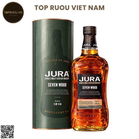 Whisky Jura Seven Wood Single Malt - 700ml - 40% - Scotland