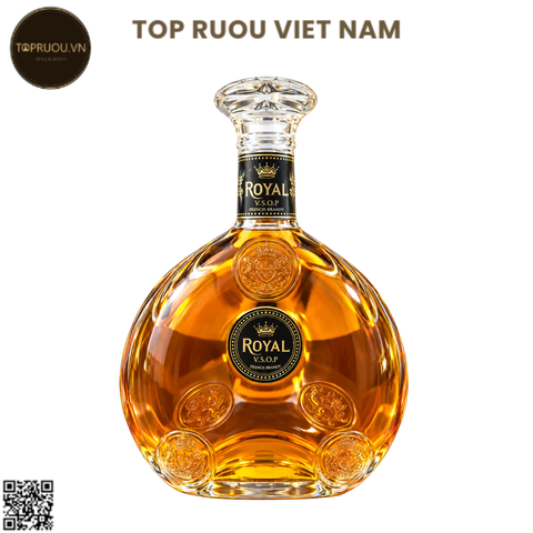Brandy XO Royal - 700ml - 40% - Pháp (Không Hộp Gỗ)