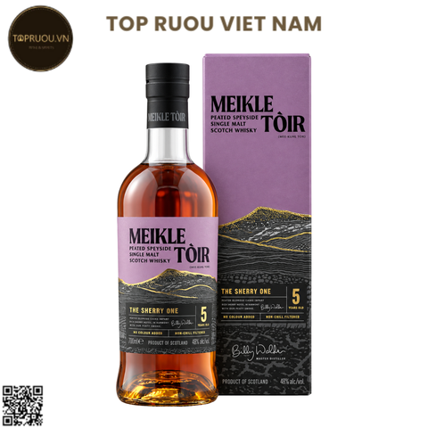 Whisky Meikle Tòir The Sherry One 5 Single Malt - 700ml - 48% - Scotland