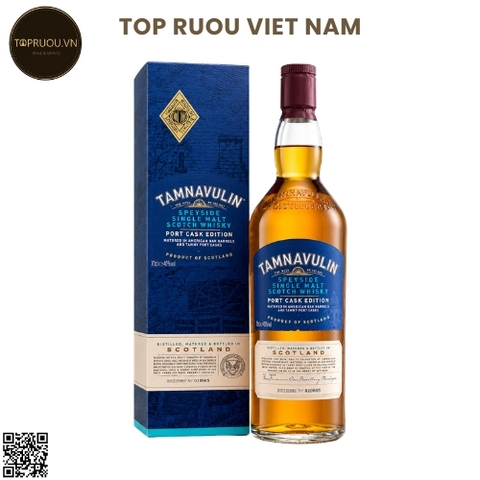 Whisky Tamnavulin Port Cask Edition Speyside Single Malt - 700ml - 40% - Scotland