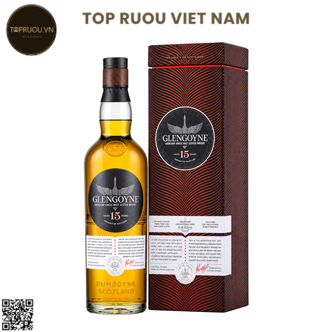 Whisky Glengoyne 15 Single Malt - 700ml - 43% - Scotland
