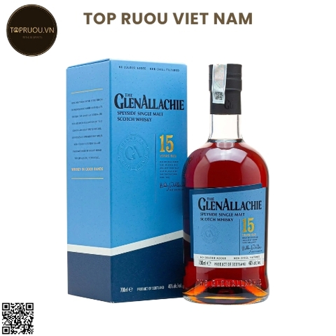 Whisky The Glenallachie 15 Years Speyside Single Malt - 700ml - 46% - Scotland