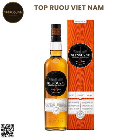Whisky Glengoyne 10 Single Malt - 700ml - 40% - Scotland