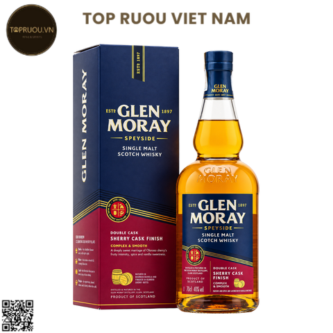 Whisky Glen Moray Sherry Cask Finish Speyside Single Malt - 700ml - 40% - Scotland