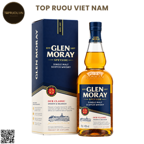 Whisky Glen Moray Our Classic Speyside Single Malt - 700ml - 40% - Scotland