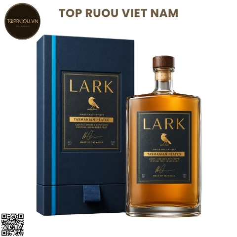 Whisky Lark Tasmanian Peated Single Malt - 500ml - 46% - Úc