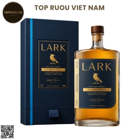 Whisky Lark Classic Cask Single Malt - 500ml - 43% - Úc