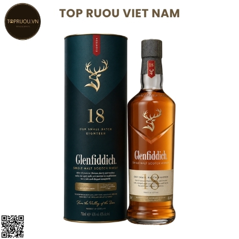 Whisky Glenfiddich 18 Single Malt - 700ml - 40% - Scotland