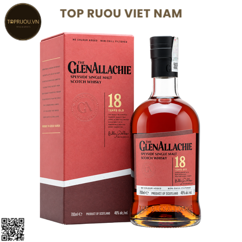 Whisky The Glenallachie 18 Years Speyside Single Malt - 700ml - 46% - Scotland