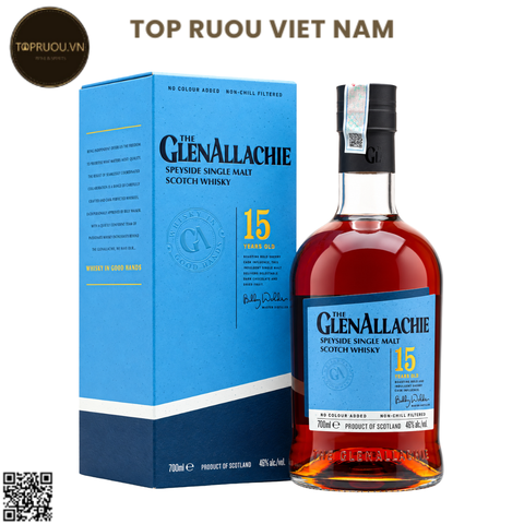 Whisky The Glenallachie 15 Years Speyside Single Malt - 700ml - 46% - Scotland