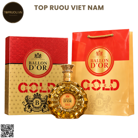 Brandy XO Ballon D'or Extra Gold - 700ml - 40% - Pháp