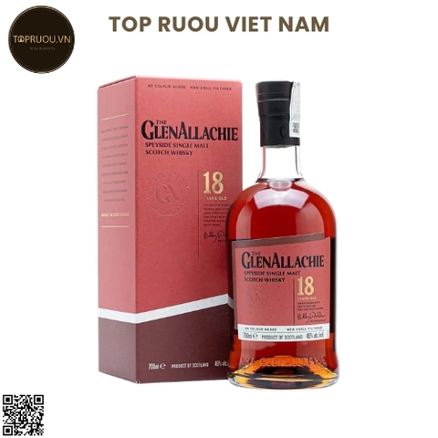Whisky The Glenallachie 18 Years Speyside Single Malt - 700ml - 46% - Scotland