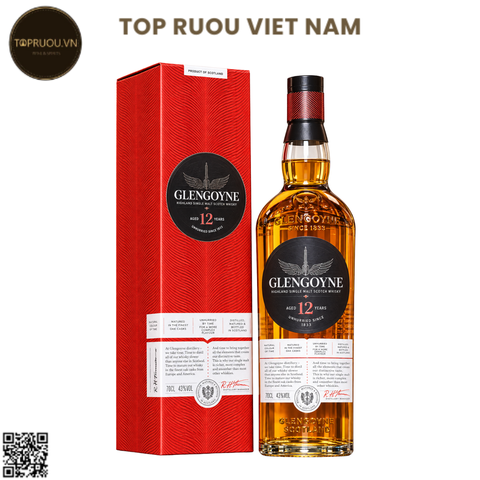 Whisky Glengoyne 12 Single Malt - 700ml - 43% - Scotland