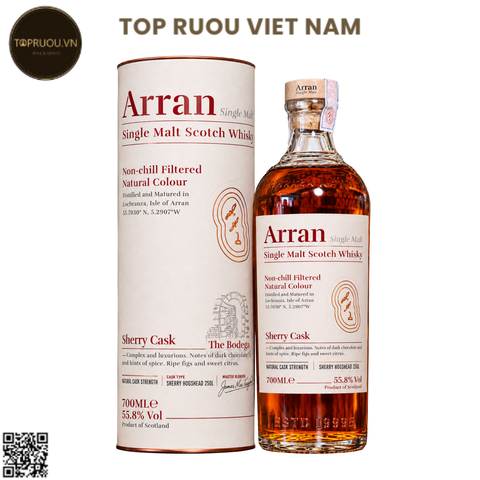 Whisky Arran Sherry Cask Single Malt - 700ml - 55,8% - Scotland