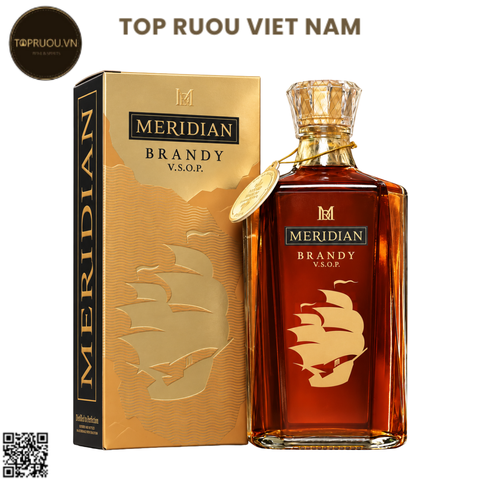 Brandy Meridian VSOP - 700ml - 38% - Thái Lan