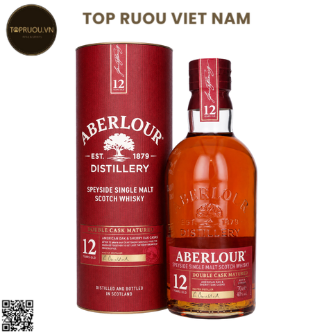 Whisky Aberlour 12 Double Cask Matured Speyside Single Malt - 700ml - 40% - Scotland