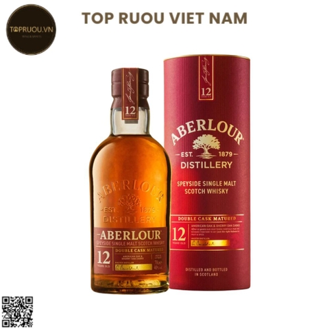 Whisky Aberlour 12 Double Cask Matured Speyside Single Malt - 700ml - 40% - Scotland