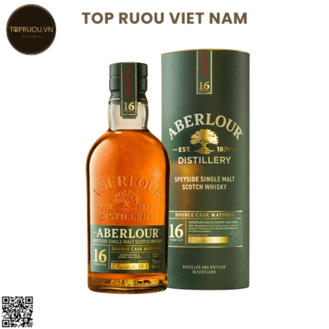 Whisky Aberlour 16 Double Cask Matured Speyside Single Malt - 700ml - 40% - Scotland