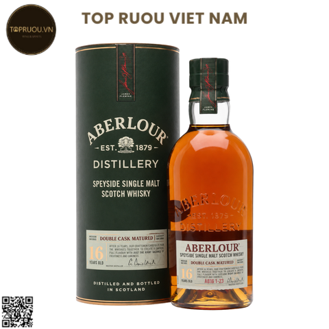 Whisky Aberlour 16 Double Cask Matured Speyside Single Malt - 700ml - 40% - Scotland