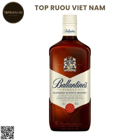 Whisky Ballantine's Finesh (không hộp) - 700ml - 40% - Scotland