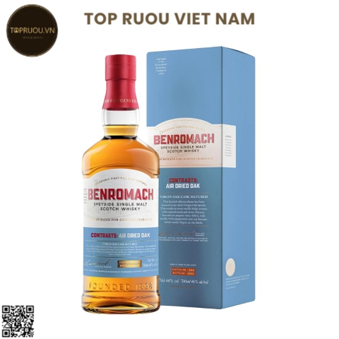 Whisky Benromach Air Dried OAK Single Malt - 700ml - 43% - Scotland