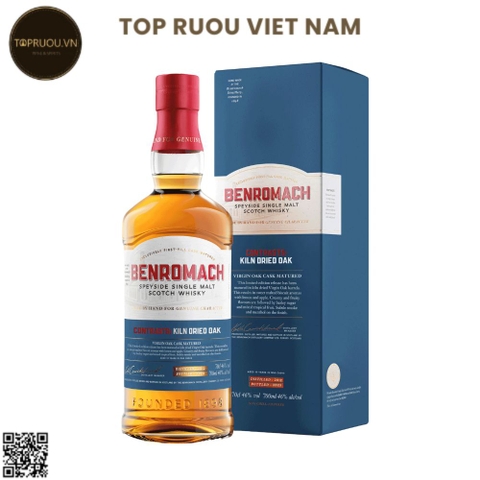 Whisky Benromach Kiln Dried OAK Single Malt - 700ml - 43% - Scotland