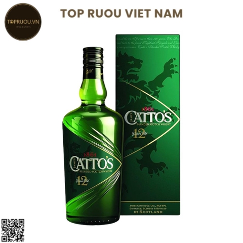 Whisky Catto's 12 Blended Scotch - 700ml - 40% - Scotland