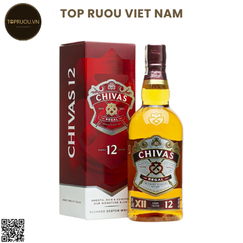 Whisky Chivas Regal 12 - 700ml - 40% - Scotland