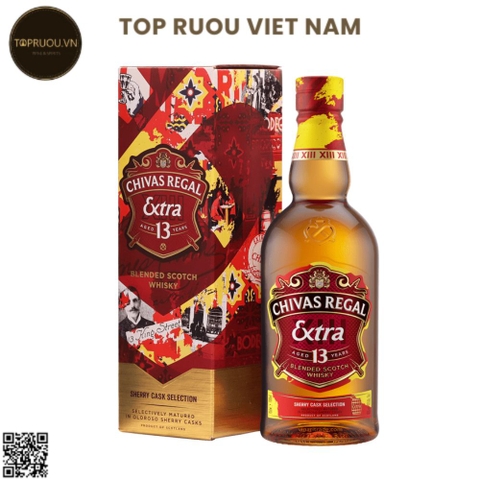 Whisky Chivas Regal 13 Đỏ - 700ml - 40% - Scotland