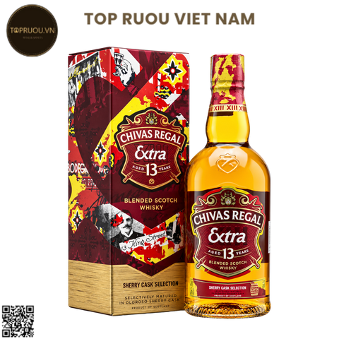 Whisky Chivas Regal 13 Đỏ - 700ml - 40% - Scotland
