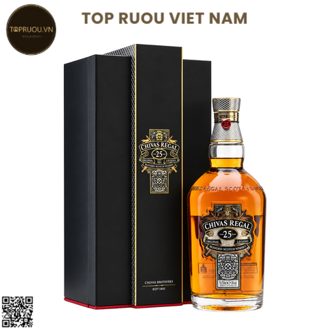 Chivas Regal 25 Years Old - 700ml - 40% - Scotland