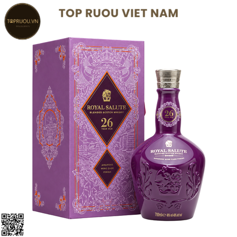 Whisky Chivas Royal Salute 26  Amarone Wine Cask  - 700ml - 40% - Scotland