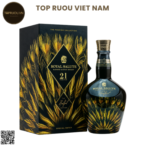 Whisky Chivas Royal Salute 21 Harris Reeded Gold - 700ml - 40% - Scotland