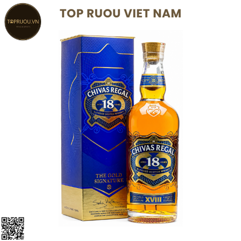 Whisky Chivas Regal 18 Gold F25 - 700ml - 40% - Scotland