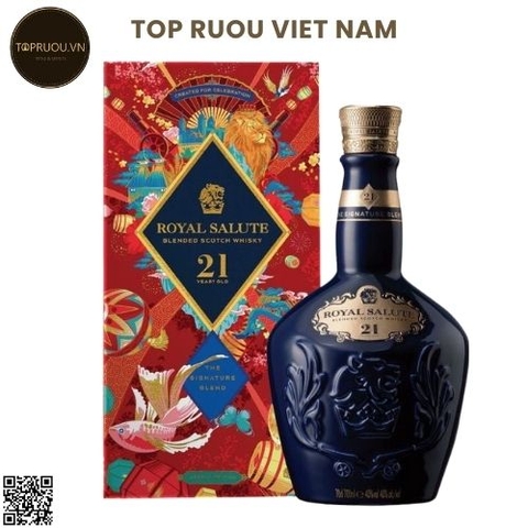 Whisky Chivas Royal Salute 21 Hộp Đỏ - 700ml - 40% - Scotland