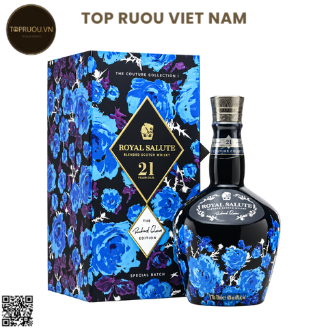 Whisky Chivas Royal Salute 21 Richard Quinn Black - 700ml - 40% - Scotland